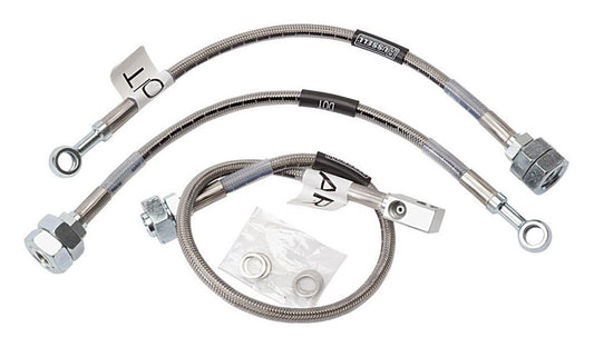 Russell Brake Hose Kit - Street Legal - DOT Approved - Braided Stainless - GM Compact Truck 1982-91 - Kit