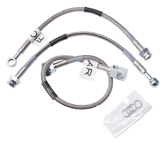 Russell Brake Hose Kit - Street Legal - DOT Approved - Braided Stainless - GM SUV / Truck 1991-98 - Kit