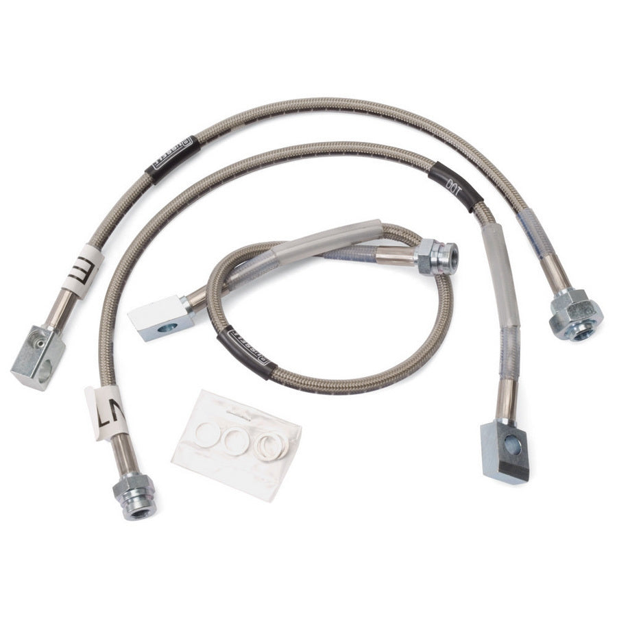 Russell Brake Hose Kit - DOT Approved - Braided Stainless - GM Fullsize Truck 1988-2000 - Kit