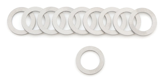 Russell Crush Washer - 0.480 in ID - 0.704 in OD - 0.060 in Thick - Aluminum - Natural - Set of 10