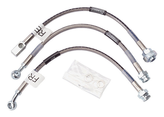 Russell Brake Hose Kit - Street Legal - DOT Approved - Braided Stainless - GM Grand Am 1979-81 - Monte Carlo 1979-88 -