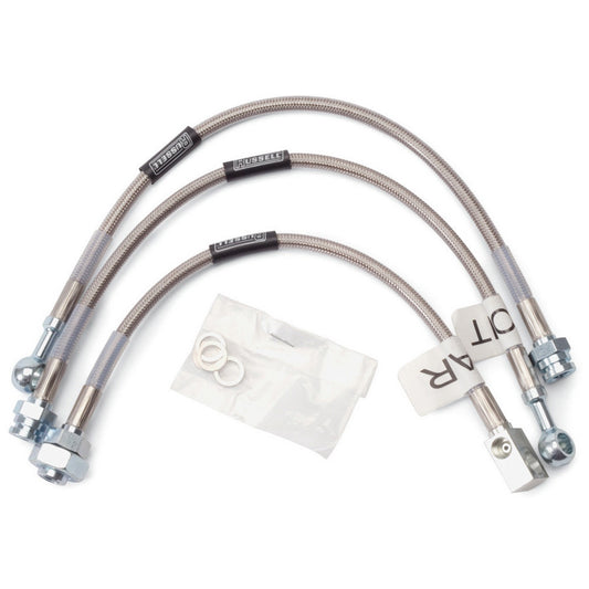 Russell Brake Hose Kit - Street Legal - DOT Approved - Braided Stainless - Without Traction Control - GM F-Body