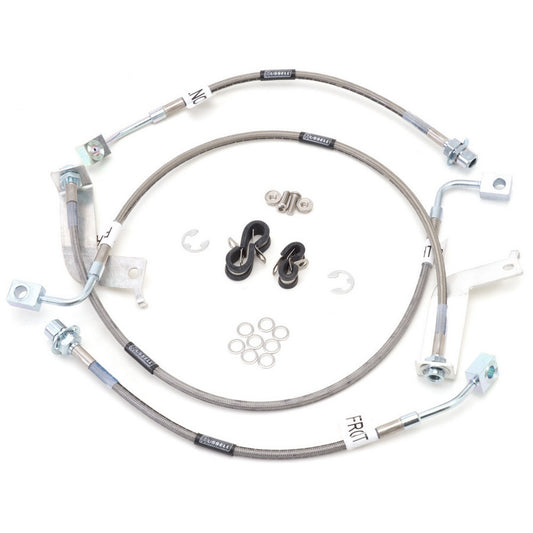 Russell Brake Hose Kit - Street Legal - DOT Approved - Braided Stainless - IRS - Ford Mustang 1999-2004 - Kit