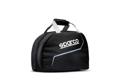 Sparco Helmet Bag - Padded Interior - Zipper Closure - Nylon - Black - Each