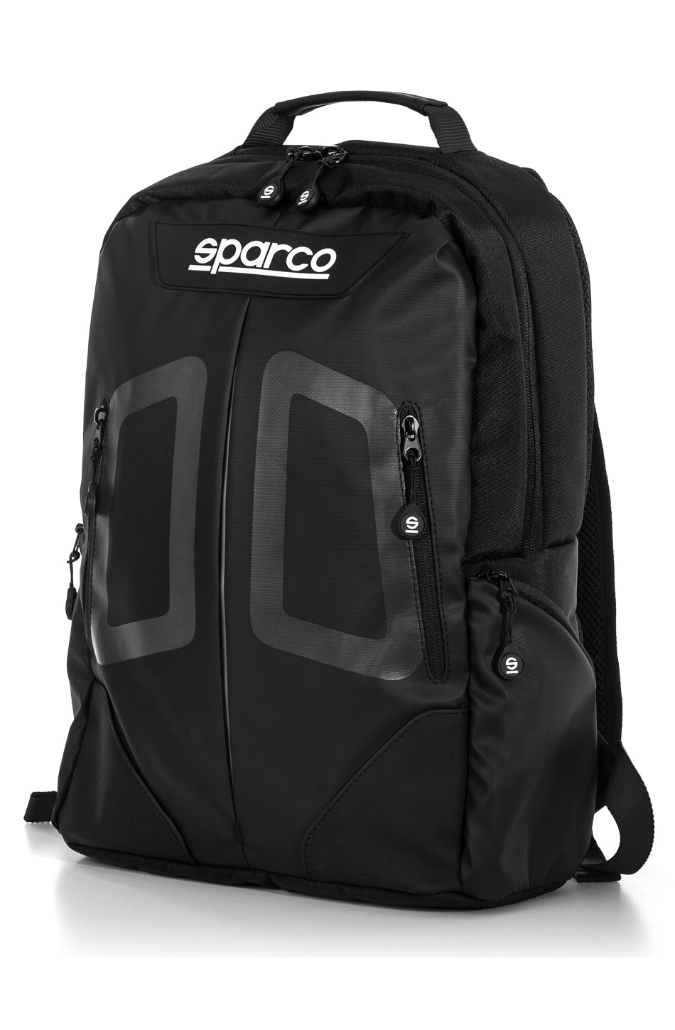 Sparco Gear Bag - Stage - 12 in Long x 6 in Wide x 16 in Tall - Zipper Closure - Backpack Straps - Sparco Logo -