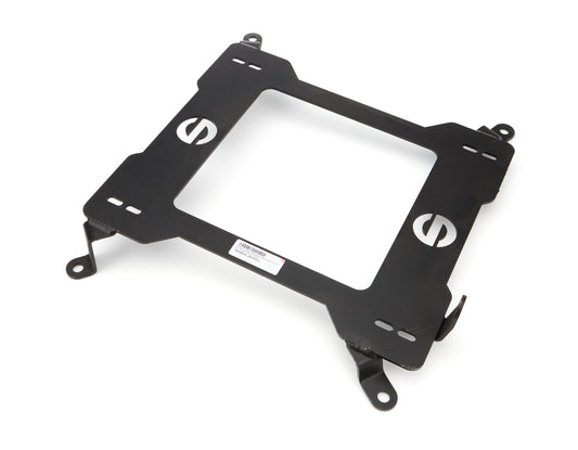 Sparco Seat Adapter Bracket - 600 Series - Sparco to Driver Side Mitsubishi Lancer Evolution 2008-15 - Steel - Black