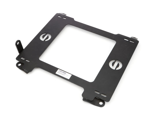 Sparco Seat Adapter Bracket - 600 Series - Sparco to Passenger Side Porsche 996 / 997 / 991 1998-2022 - Steel - Black