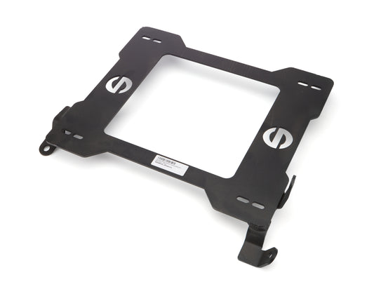 Sparco Seat Adapter Bracket - 600 Series - Sparco to Driver Side Subaru WRX or STI 1993-2007 - Steel - Black Powder