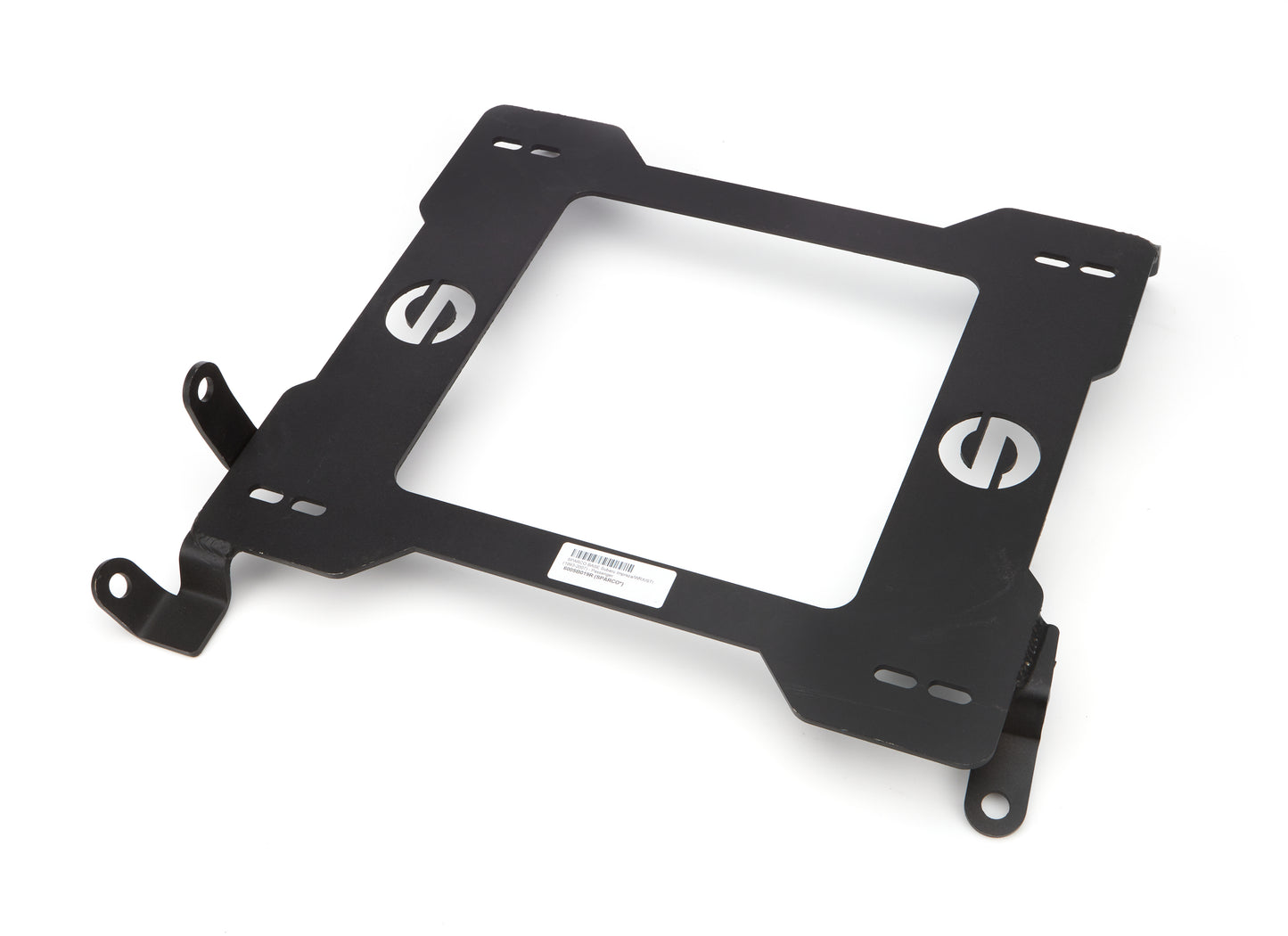 Sparco Seat Adapter Bracket - 600 Series - Sparco to Passenger Side Subaru WRX or STI 1993-2007 - Steel - Black Powder