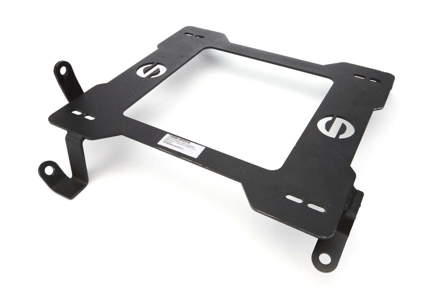 Sparco Seat Adapter Bracket - 600 Series - Sparco to Passenger Side Subaru WRX or STI 2008-14 - Steel - Black Powder