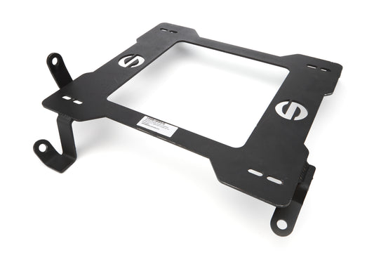 Sparco Seat Adapter Bracket - 600 Series - Sparco to Passenger Side Subaru WRX or STI 2008-14 - Steel - Black Powder