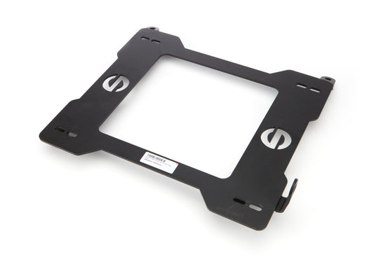 Sparco Seat Adapter Bracket - 600 Series - Sparco to Driver Side Toyota Supra 1993-98 - Steel - Black Powder Coat - Each