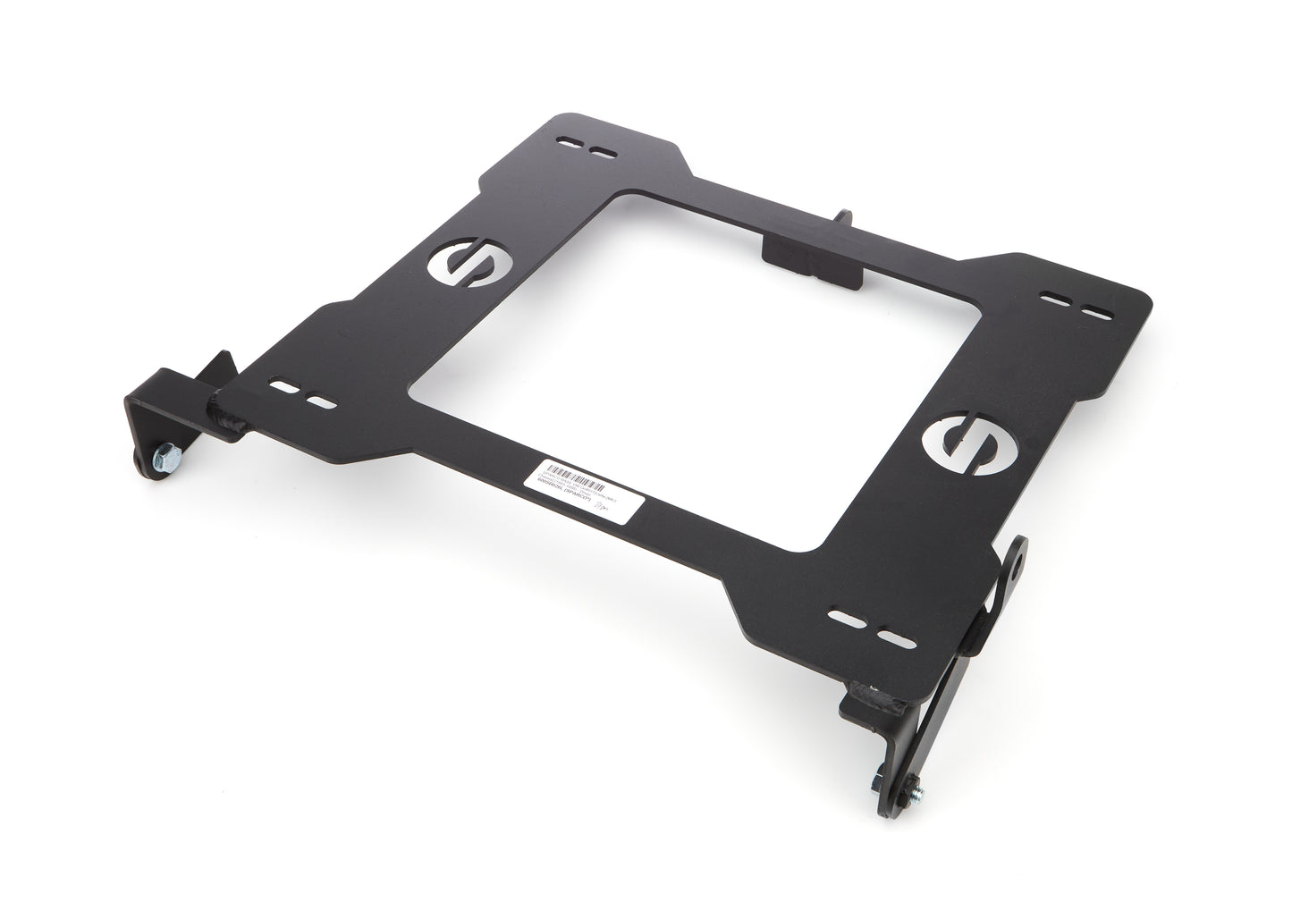Sparco Seat Adapter Bracket - 600 Series - Sparco to Driver Side Volkswagen GTI / Jetta / Golf 1993-98 - Steel - Black