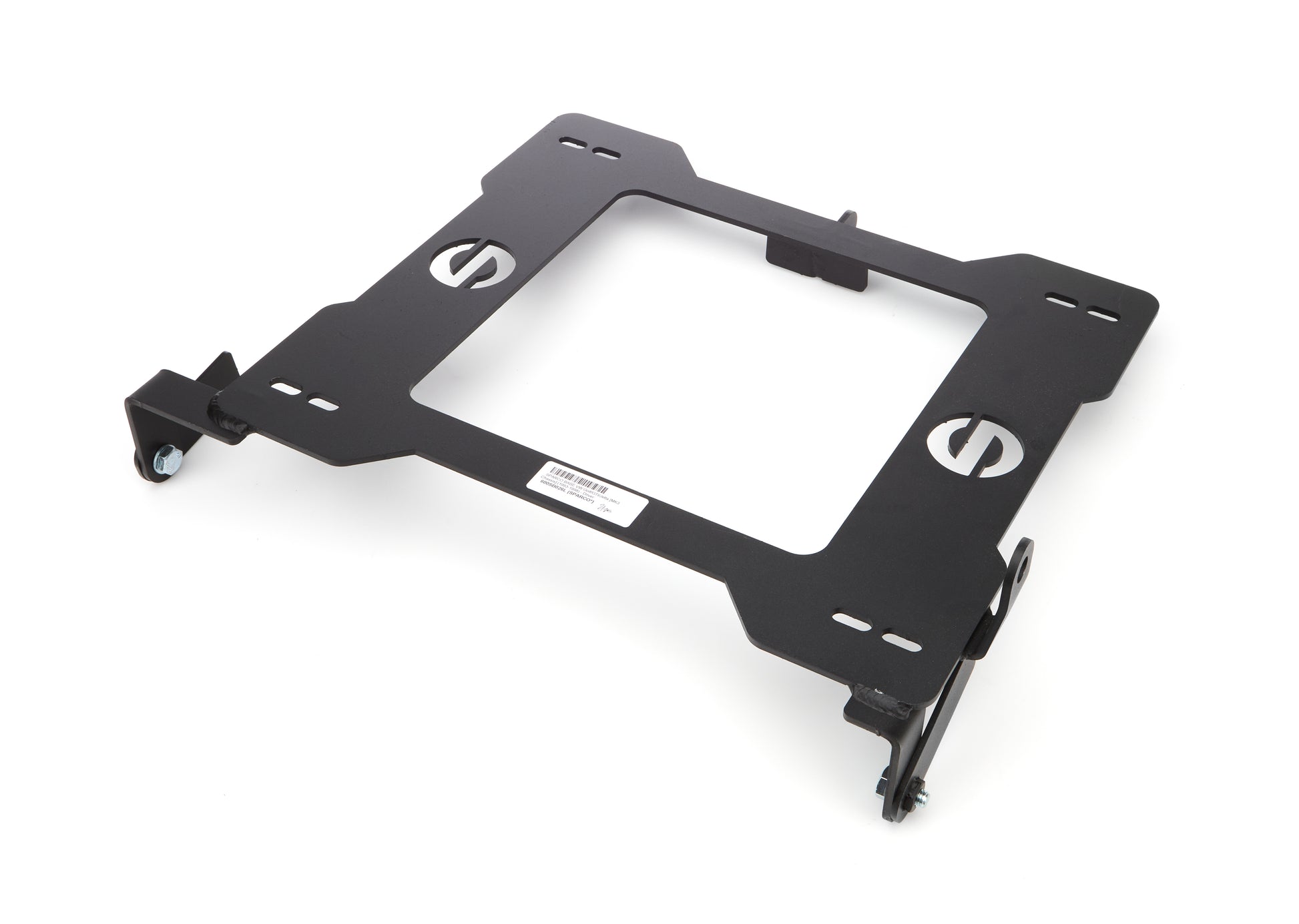 Sparco Seat Adapter Bracket - 600 Series - Sparco to Driver Side Volkswagen GTI / Jetta / Golf 1993-98 - Steel - Black