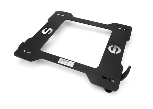 Sparco Seat Adapter Bracket - 600 Series - Sparco to Driver Side Acura Integra 1994-2001 - Steel - Black Powder Coat -