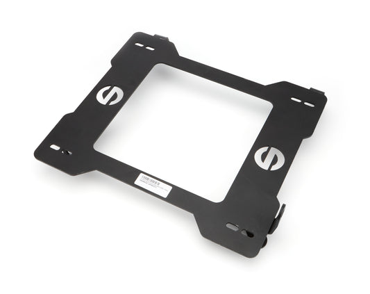 Sparco Seat Adapter Bracket - 600 Series - Sparco to Driver Side Acura RSX 2002-06 - Steel - Black Powder Coat - Each
