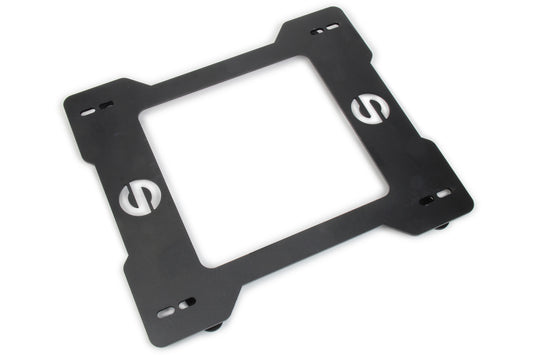 Sparco Seat Adapter Bracket - 600 Series - Sparco to Driver Side - GM F-Body 1967-69 - Steel - Black Powder Coat - Each