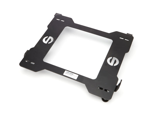Sparco Seat Adapter Bracket - 600 Series - Sparco to Driver Side Honda Civic 1996-2000 - Steel - Black Powder Coat -