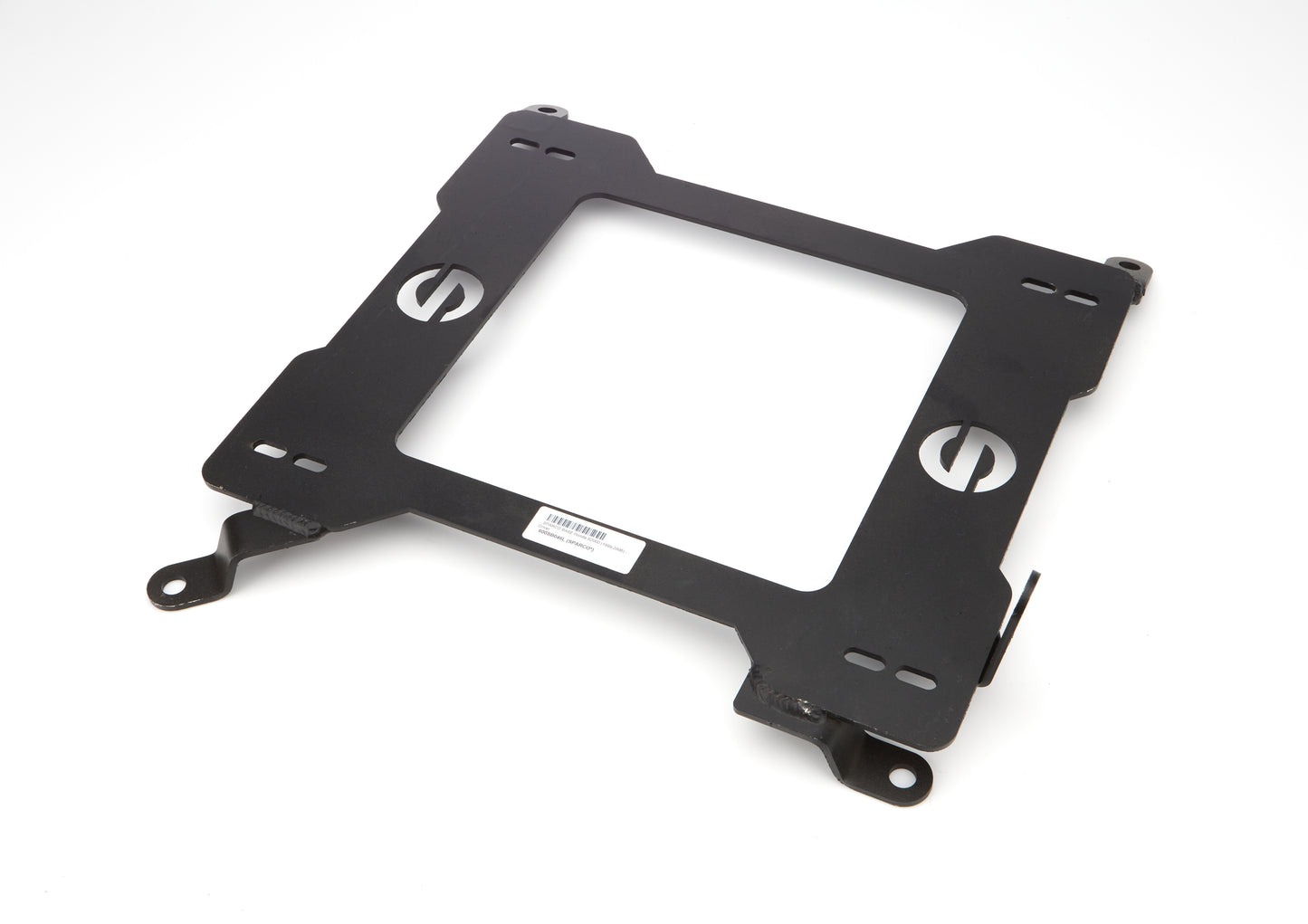Sparco Seat Adapter Bracket - 600 Series - Sparco to Driver Side Honda S2000 1999-2003 - Steel - Black Powder Coat -