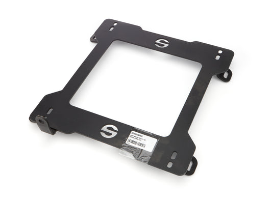 Sparco Seat Adapter Bracket - 600 Series - Sparco to Passenger Side Honda S2000 1999-2003 - Steel - Black Powder Coat