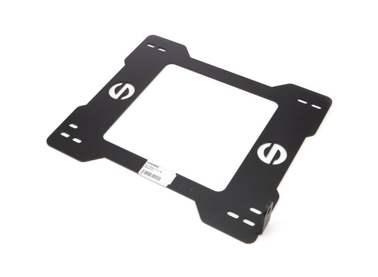 Sparco Seat Adapter Bracket - 600 Series - Sparco to Driver Side Porsche 911 1974-98 - Steel - Black Powder Coat - Each