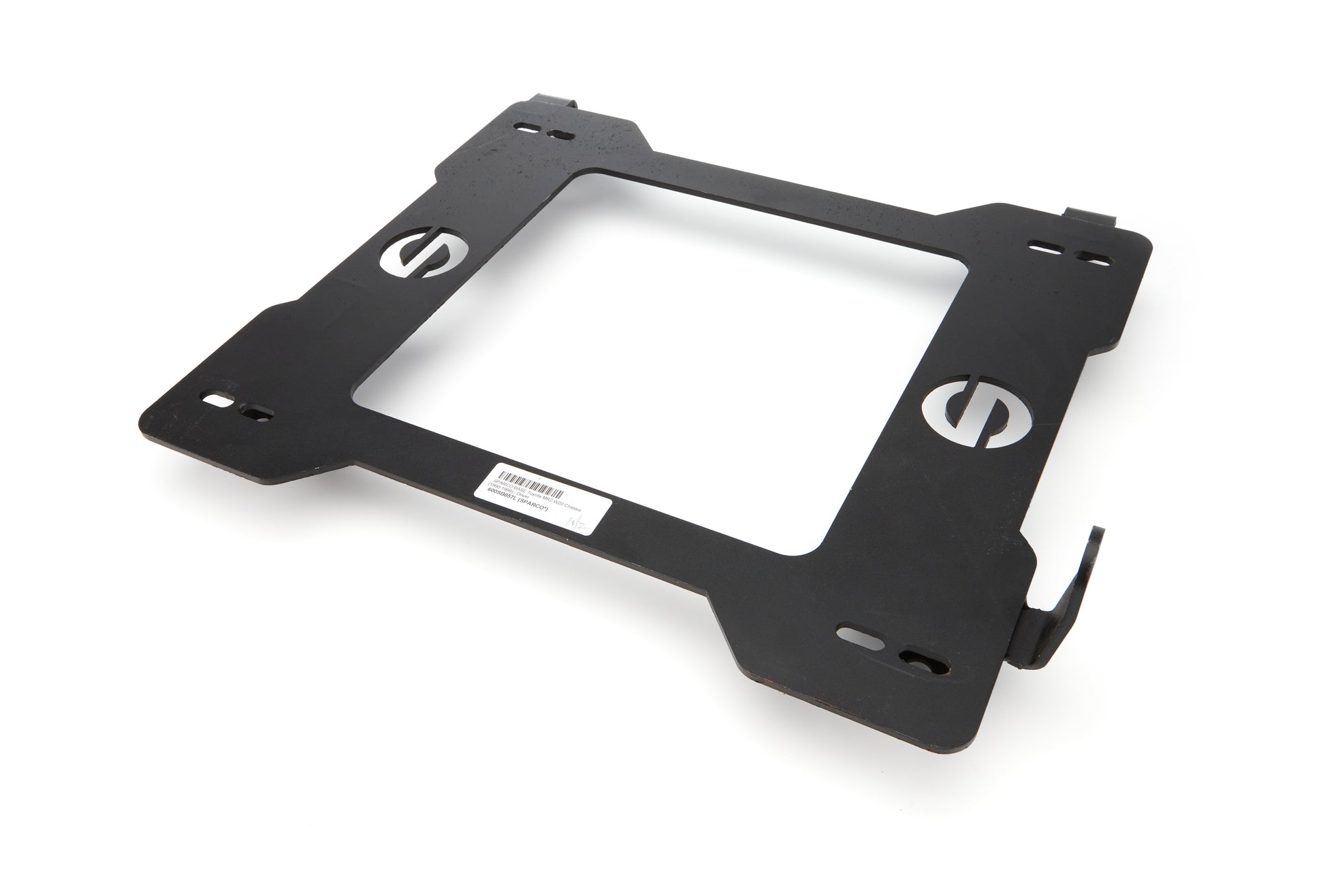 Sparco Seat Adapter Bracket - 600 Series - Sparco to Driver Side Toyota MR2 1990-99 - Steel - Black Powder Coat - Each