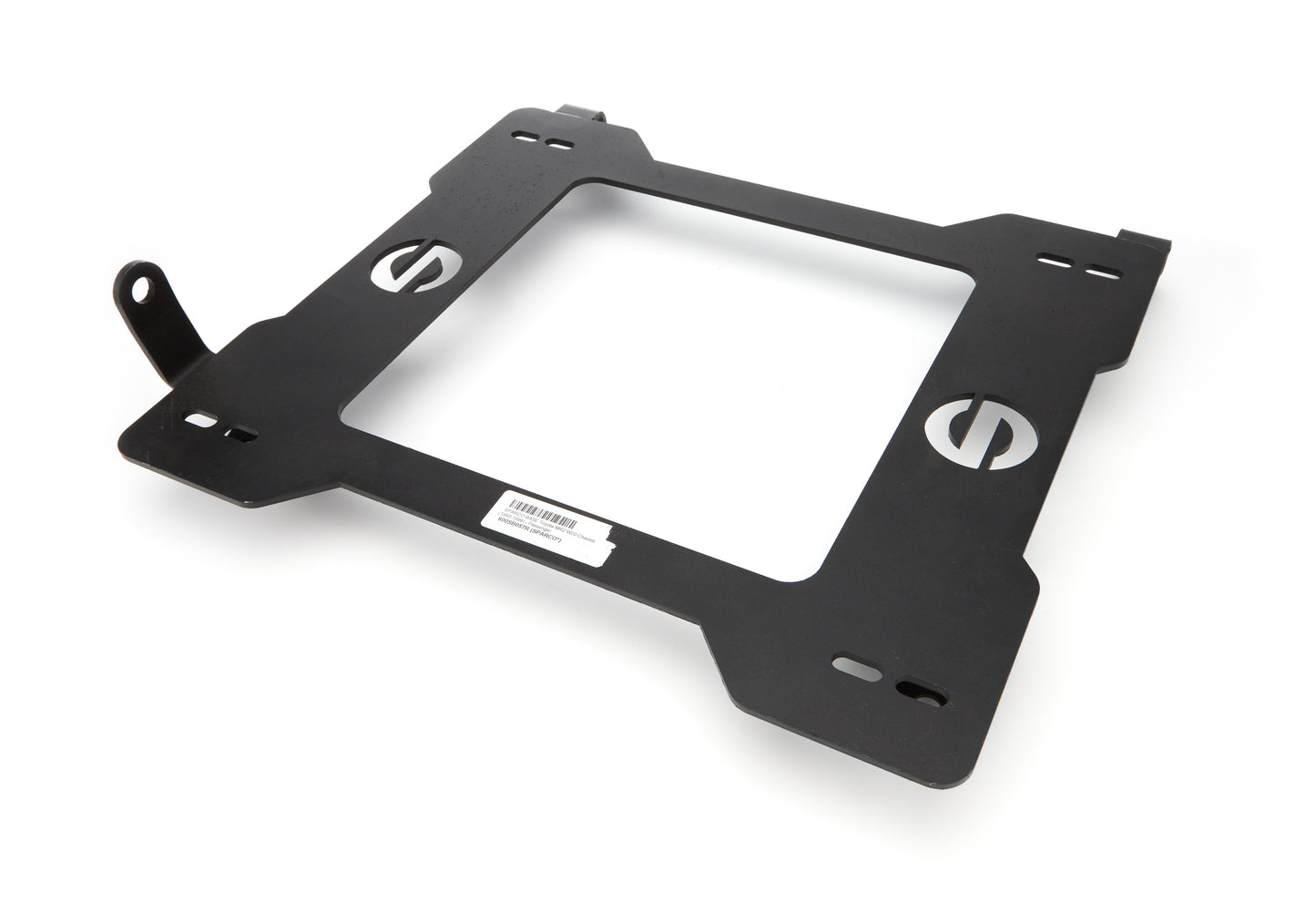Sparco Seat Adapter Bracket - 600 Series - Sparco to Passenger Side Toyota MR2 1990-99 - Steel - Black Powder Coat -