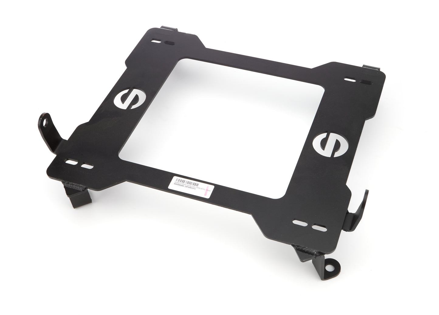 Sparco Seat Adapter Bracket - 600 Series - Sparco to Driver Side Honda Civic 2006-11 - Steel - Black Powder Coat - Each