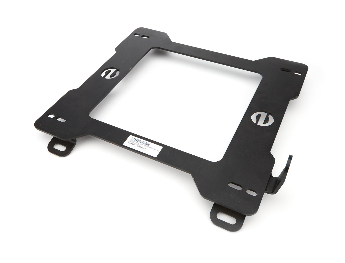 Sparco Seat Adapter Bracket - 600 Series - Sparco to Driver Side Mazda Miata 1989-97 - Steel - Black Powder Coat - Each