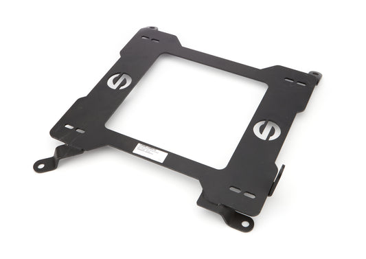 Sparco Seat Adapter Bracket - 600 Series - Sparco to Driver Side Honda S2000 2004-09 - Steel - Black Powder Coat - Each
