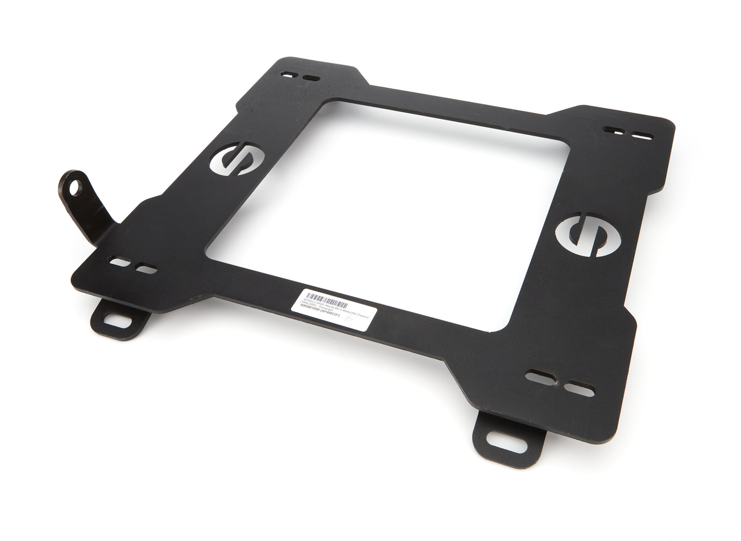 Sparco Seat Adapter Bracket - 600 Series - Sparco to Passenger Side Mazda Miata 1999-2005 - Steel - Black Powder Coat