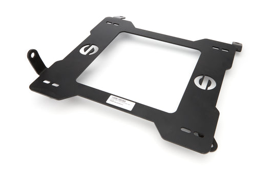 Sparco Seat Adapter Bracket - 600 Series - Sparco to Passenger Side Toyota Supra 1986-92 - Steel - Black Powder Coat -