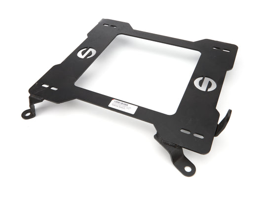 Sparco Seat Adapter Bracket - 600 Series - Sparco to Driver Side Honda Civic 2012-15 - Steel - Black Powder Coat - Each