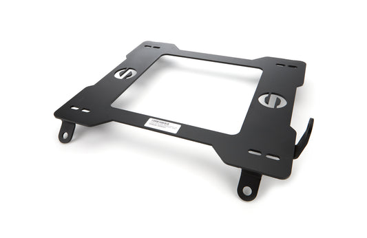 Sparco Seat Adapter Bracket - 600 Series - Sparco to Driver Side Subaru WRX / STI 2015-22 - Steel - Black Powder Coat