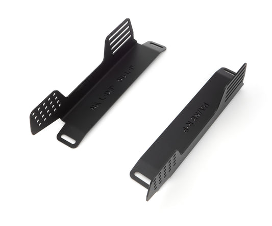 Sparco Seat Adapter Bracket - 600 Series - Sparco to Passenger Side Mazda Miata 1989-97 - Steel - Black Powder Coat -