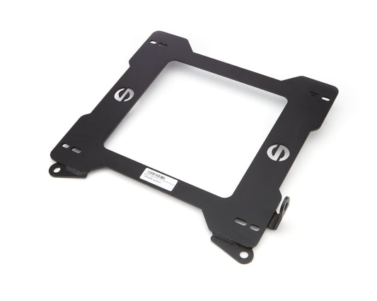 Sparco Seat Adapter Bracket - 600 Series - Sparco to Driver Side Mazda Miata 2016-22 - Steel - Black Powder Coat - Each