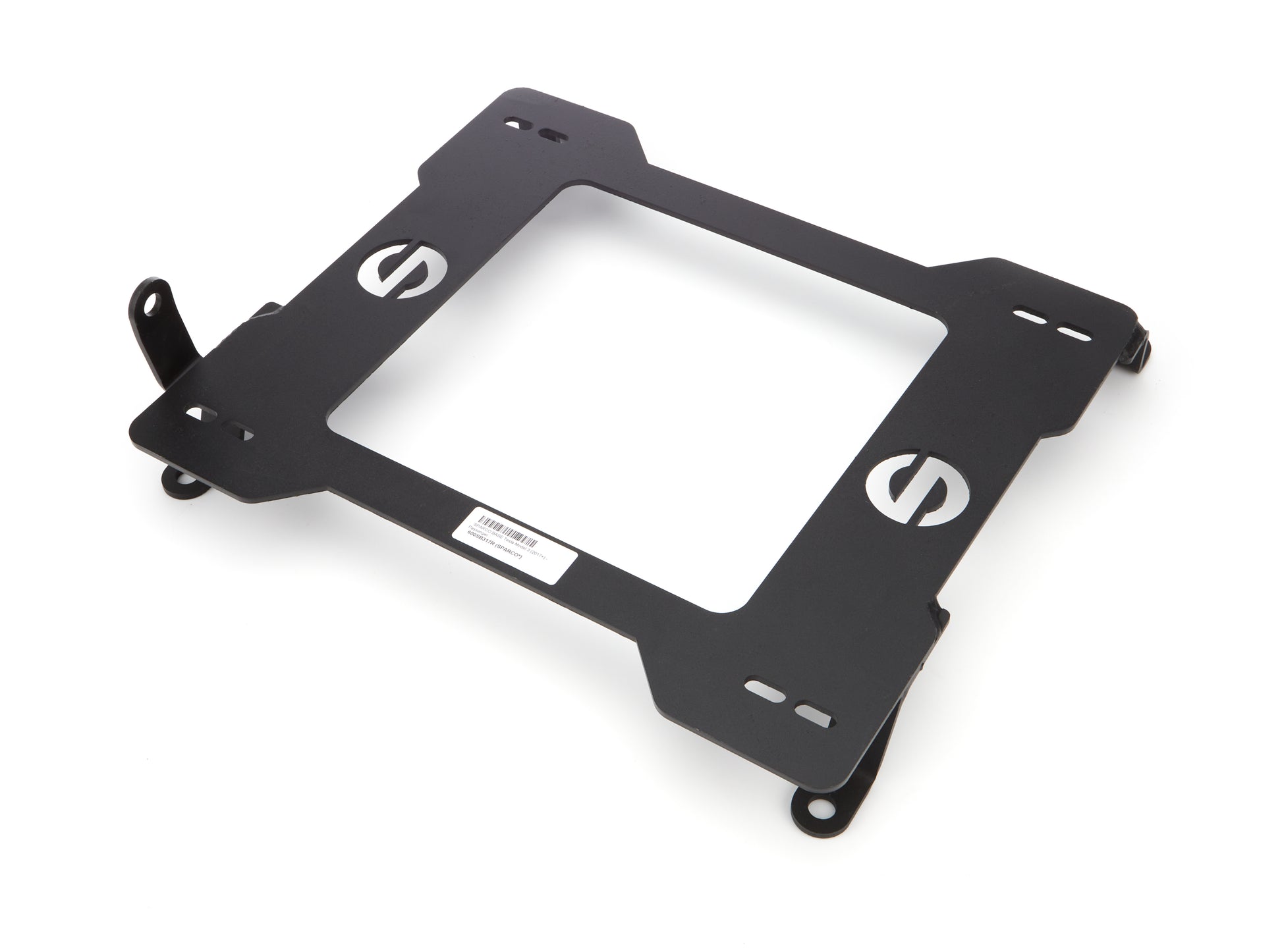 Sparco Seat Adapter Bracket - 600 Series - Passenger Side - Steel - Black Powder Coat - Tesla Model 3 2017-22 - Each