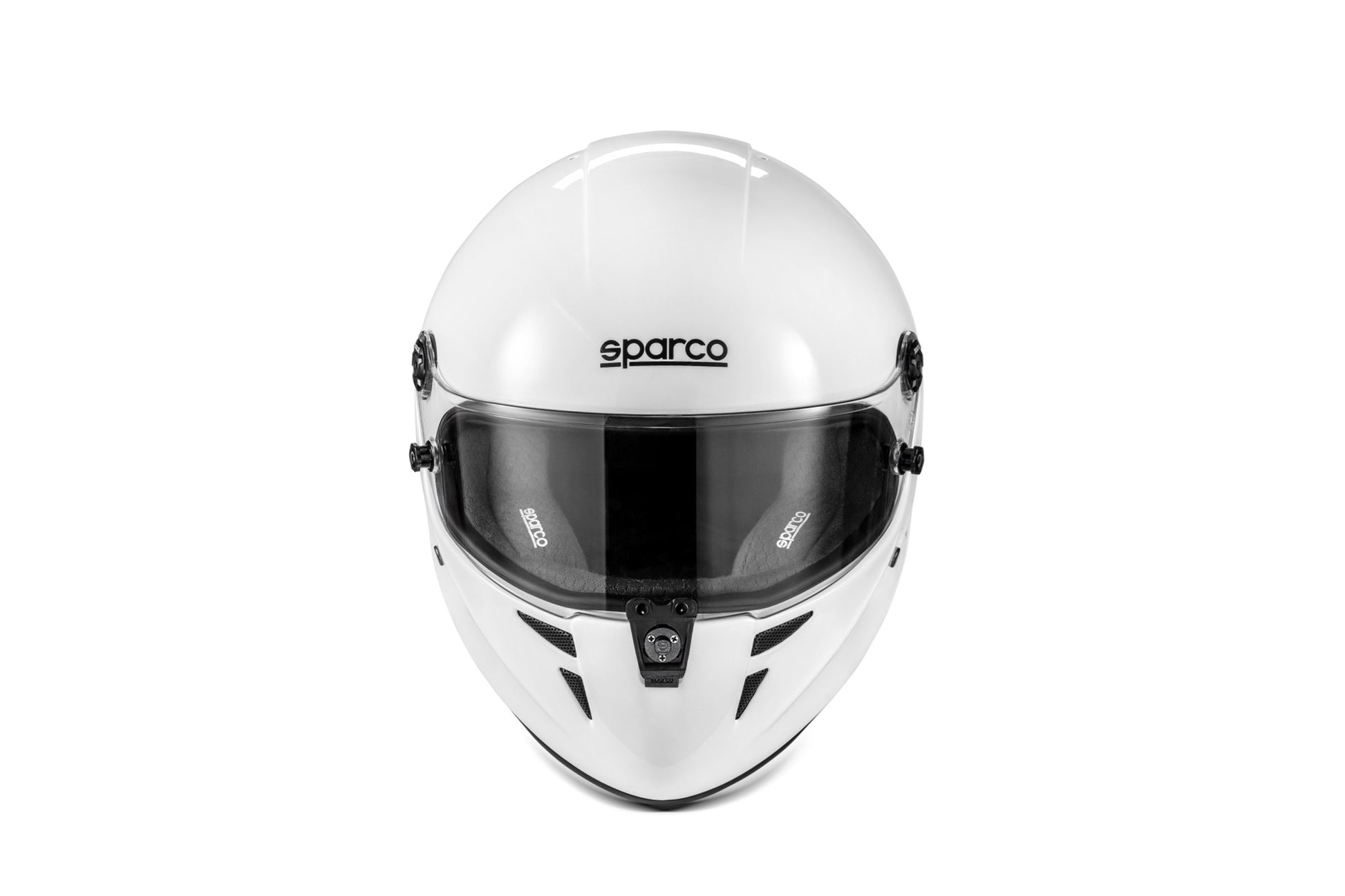 Sparco Helmet - Stealth RF - Full Face - FIA Approved - Snell SA2025 - Head and Neck Support Ready - Fiberglass -