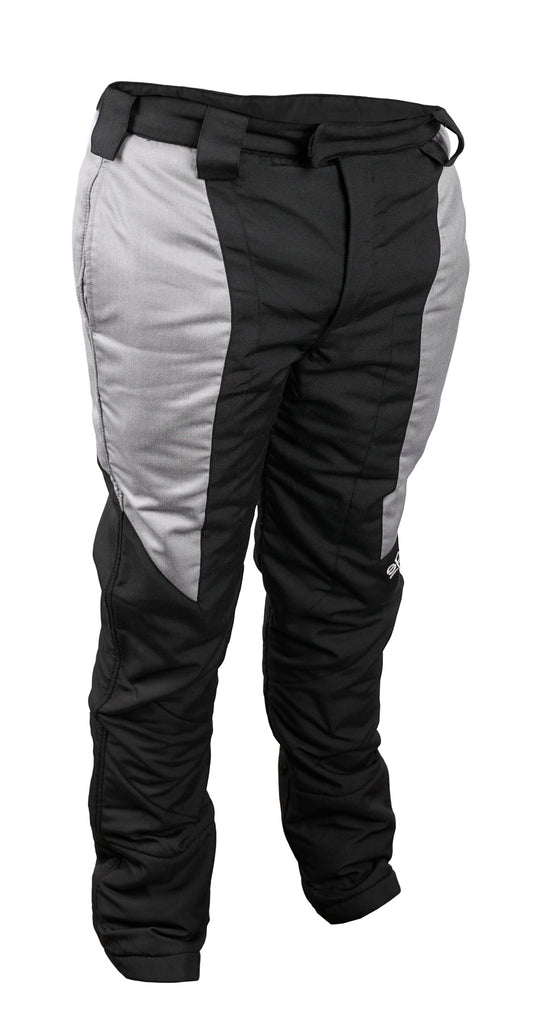 Sparco Driving Pants - Stint - SFI 3.2A/5 - Double Layer - Aramid / Nomex - Black / Gray - Medium - Each
