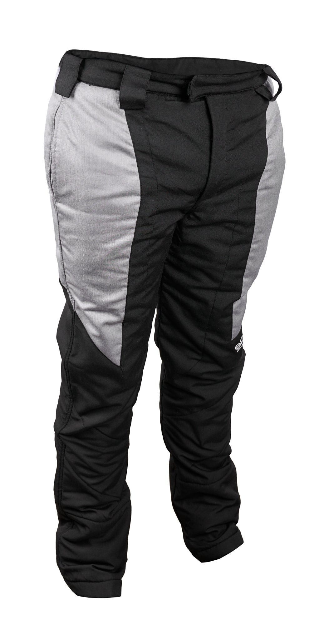 Sparco Driving Pants - Stint - SFI 3.2A/5 - Double Layer - Aramid / Nomex - Black / Gray - Large/X-Large - Each
