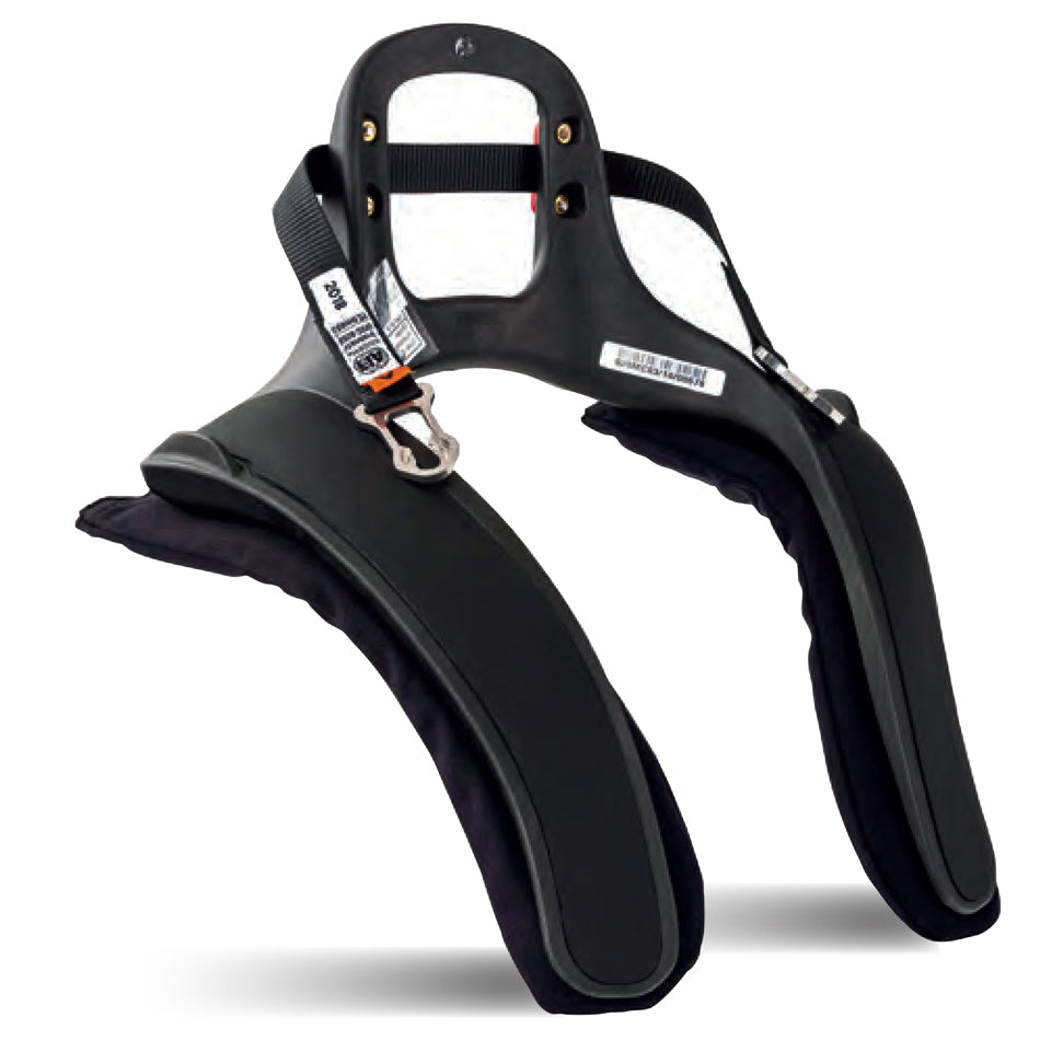 Sparco Head and Neck Support - FHR Club 3 - SFI 38.1 - FIA Approved - 20 degree - Large - Plastic - Black - Kit