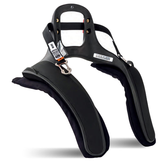 Sparco Head and Neck Support - FHR Club 3 - SFI 38.1 - FIA Approved - 20 degree - Large - Plastic - Black - Kit