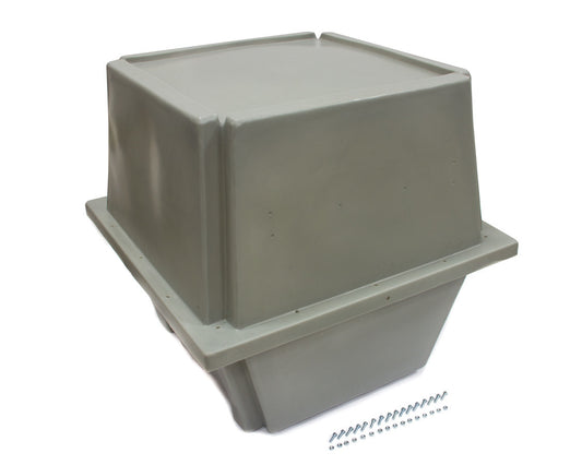Scribner Engine Storage Case - 35 x 35 x 35 in - Plastic - Gray - Universal - Each