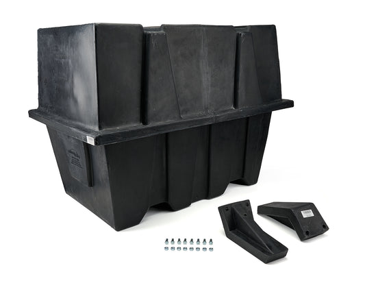 Scribner Engine Storage Case - Complete Engine - 40 x 27 x 30 in - Plastic - Black - Small Block Chevy / Small Block