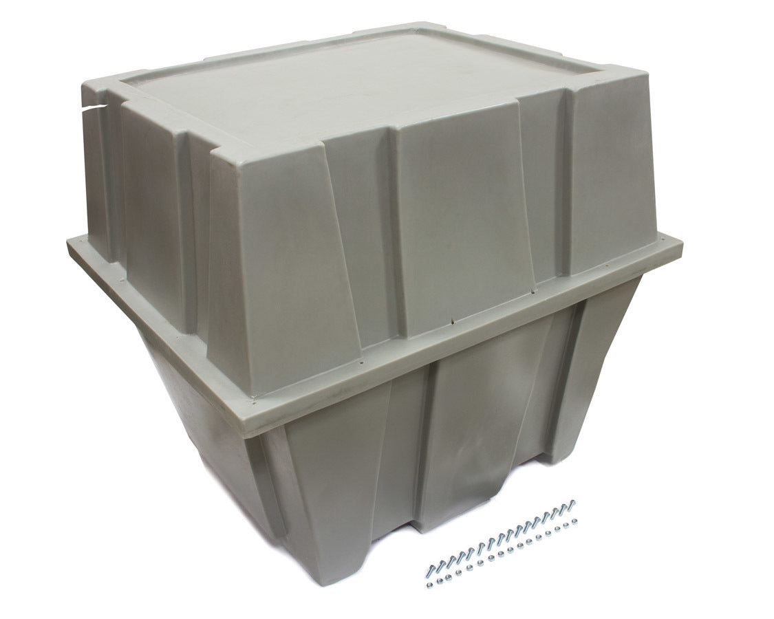 Scribner Engine Storage Case - Ultra Large - 50 x 43 x 45 in - Plastic - Gray - Big Blocks - Each