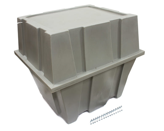 Scribner Engine Storage Case - Ultra Large - 50 x 43 x 45 in - Plastic - Gray - Big Blocks - Each