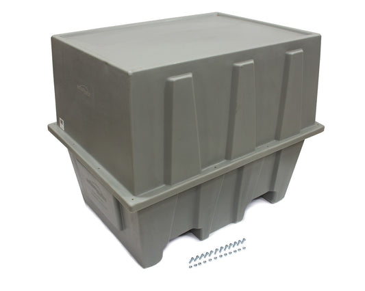 Scribner Engine Storage Case - Complete Engine - 44 x 33 x 35 in - Plastic - Gray - Big Blocks - Each