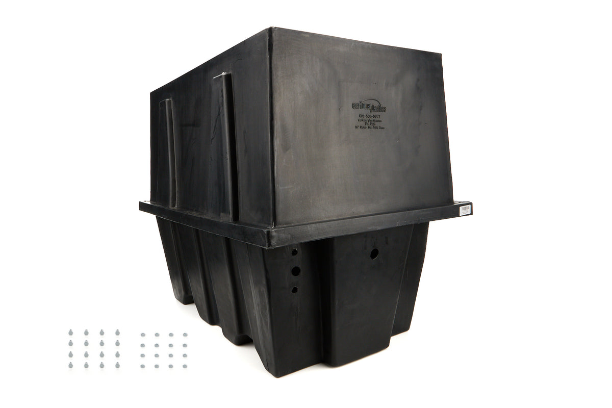 Scribner Engine Storage Case - Extra Tall - 40 x 27 x 33 in - Plastic - Black - Small Block Chevy - Each