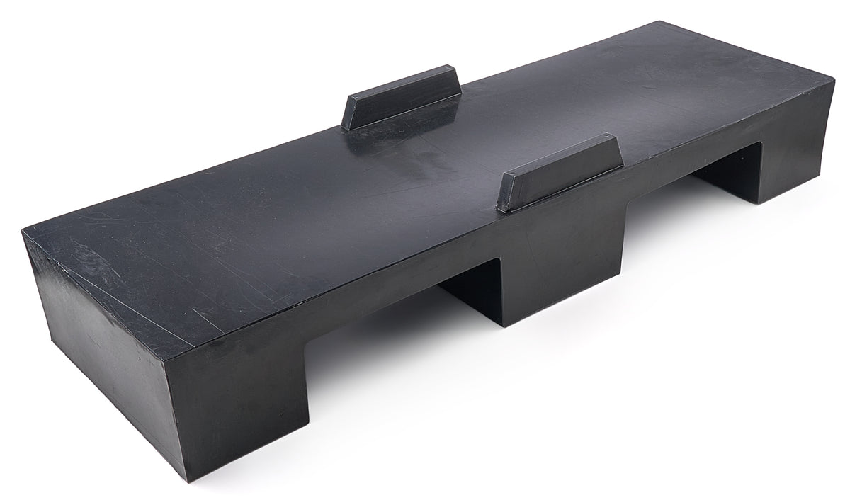 Scribner Transmission Storage Case Pallet - 40.875 x 13.125 x 7.625 in - Plastic - Black - Each