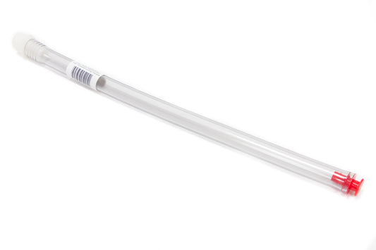 Scribner Utility Jug Hose - Filler Hose - 18 in Long - Plastic / Vinyl - Clear / White - Scribner Utility Jug Caps -